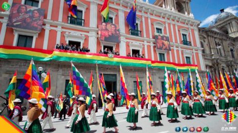 Día del Estado Plurinacional en Bolivia