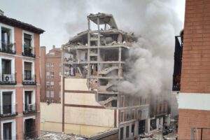 Explosión en Madrid