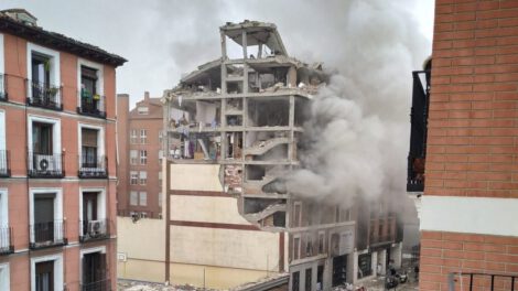 Explosión en Madrid