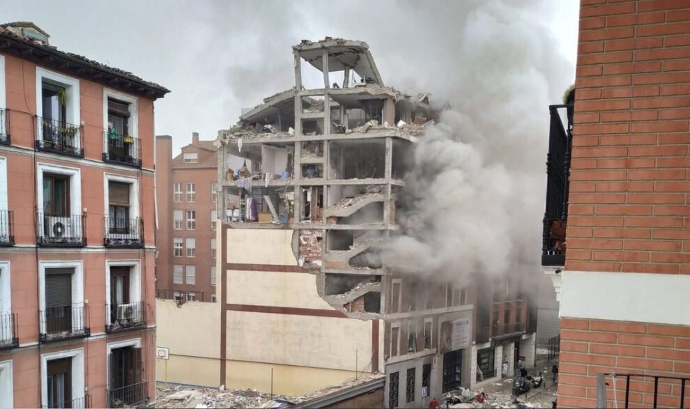 Explosión en Madrid