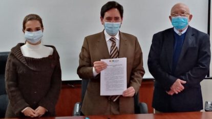 El presidente del TSE, Salvador Romero en conferencia de prensa sobre Elecciones Subnacionales
