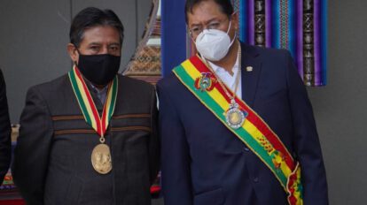 Estado Plurinacional de Bolivia con Luis Arce Catacora