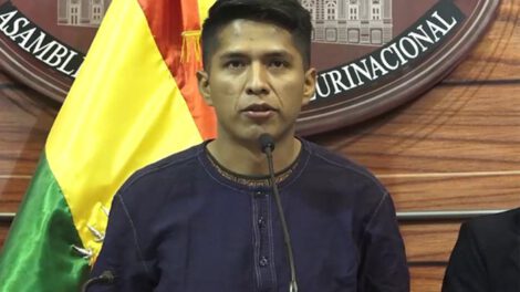 Pruebas de Covid-19 en el Senado de Bolivia