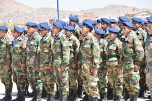 Premilitares Fuerza Aérea Boliviana licenciados en Oruro