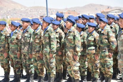 Premilitares Fuerza Aérea Boliviana licenciados en Oruro