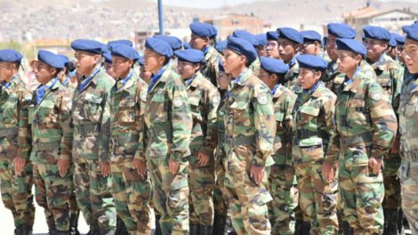Premilitares Fuerza Aérea Boliviana licenciados en Oruro