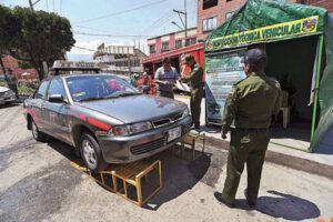 Inspección técnica vehicular