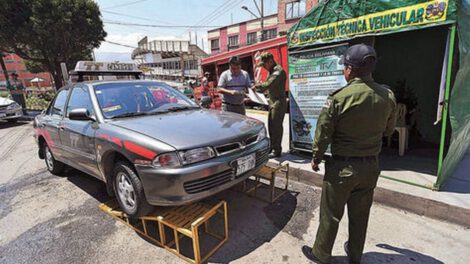 Inspección técnica vehicular