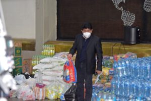 Ayuda humanitaria en Guanay por el Ministerio de Obras Públicas