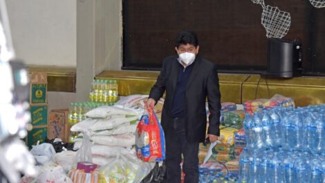 Ayuda humanitaria en Guanay por el Ministerio de Obras Públicas
