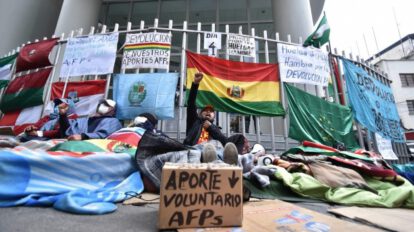 Devolución de aportes AFP presentada por Luis Arce Catacora