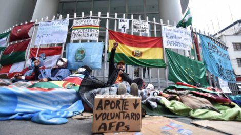 Devolución de aportes AFP presentada por Luis Arce Catacora