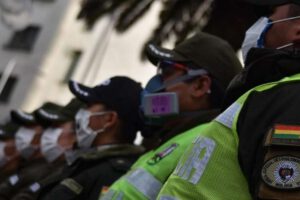 Covid-19 en policías
