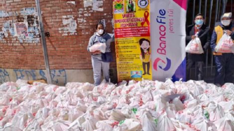 Banco FIE y solidaridad en tiempos de pandemia