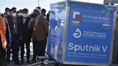 Vacuna Sputnik-V llegó al país