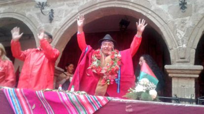 Rafael Quispe candidatura Gobernación La Paz
