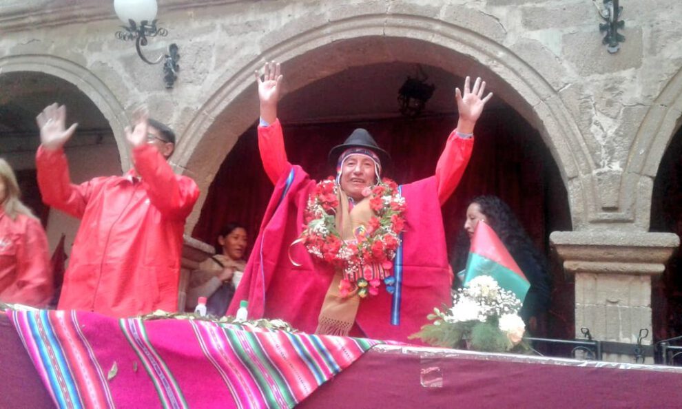 Rafael Quispe candidatura Gobernación La Paz