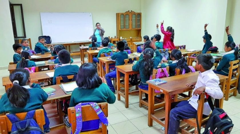 Clases semipresenciales en Colomi