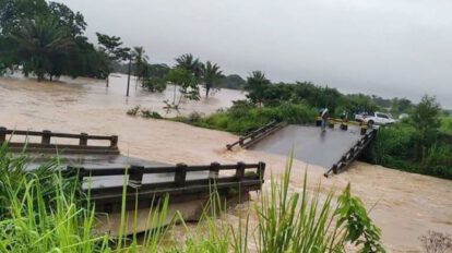 Riadas e inundaciones en Santa Cruz