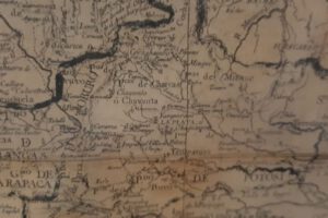 Mapa de Olmedilla hallado en Oruro