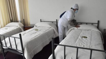 Centro de Internación Temprana para atender a policías con Covid-19