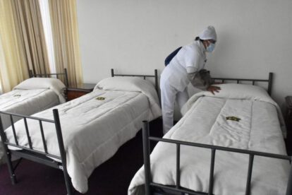 Centro de Internación Temprana para atender a policías con Covid-19