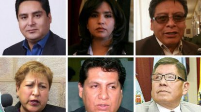 Proceso penal contra exmagistrados por reelección indefinida de Evo Morales