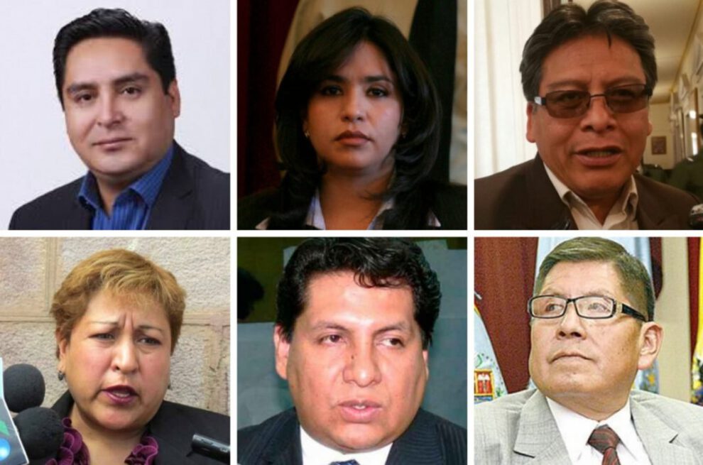 Proceso penal contra exmagistrados por reelección indefinida de Evo Morales
