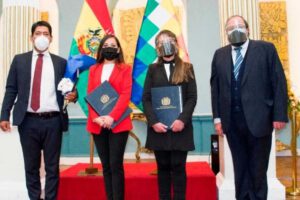 Embajadores de Bolivia designados por el gobierno de Luis Arce