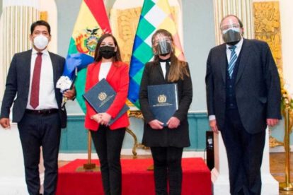 Embajadores de Bolivia designados por el gobierno de Luis Arce