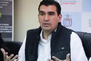 José María Leyes, alcalde suspendido de Cochabamba