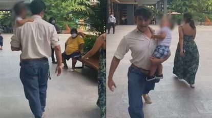 Agresión en centro comercial por pedir uso de barbijo