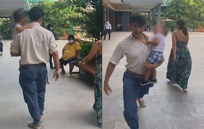 Agresión en centro comercial por pedir uso de barbijo