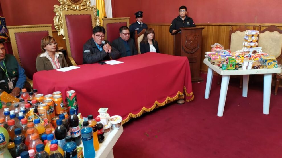 Ley seca VISO 2019 en la Alcaldía de Oruro