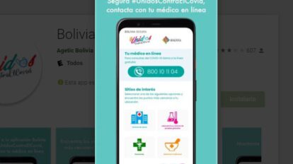 Preregistro para vacunar a la población mediante la aplicación Bolivia Segura