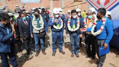 Gas domiciliario en Oruro alcanzando un millón de usuarios