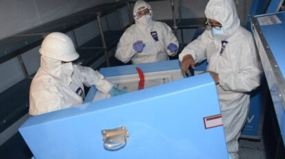 Cadena de frío para vacunas Pfizer