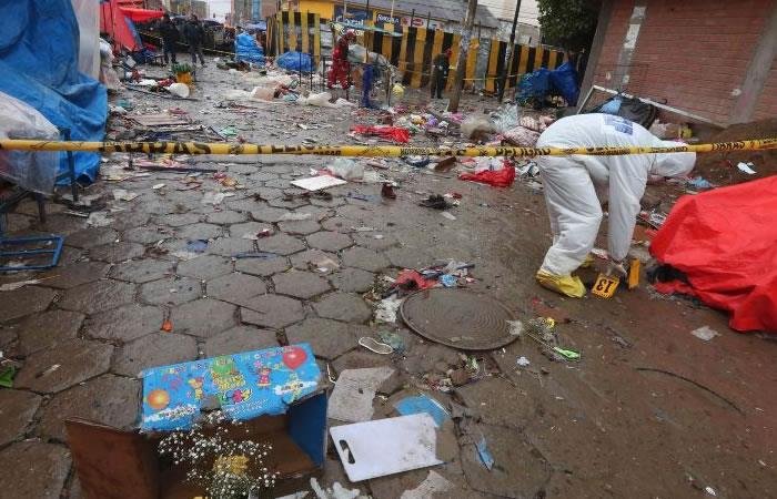 Explosiones en Oruro que causaron la muerte de 12 personas