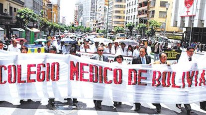 Ley de Emergencia Sanitaria y movilizaciones del Colegio Médico