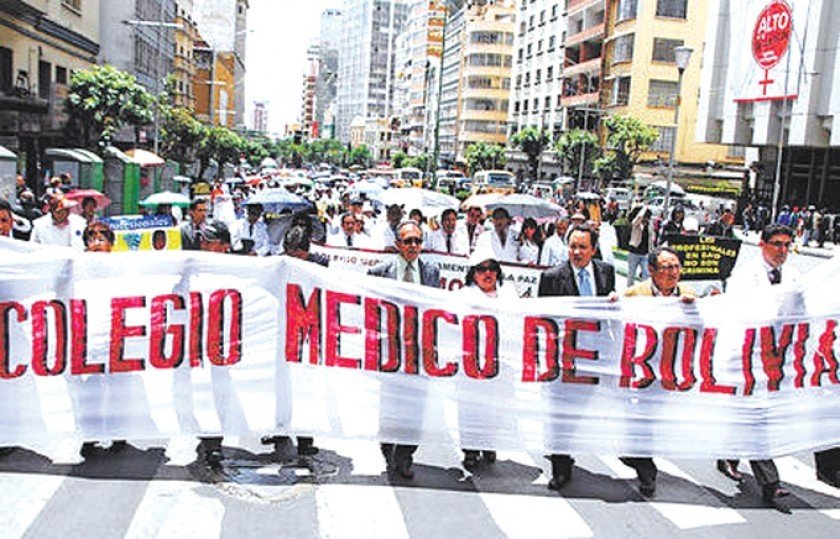 Ley de Emergencia Sanitaria y movilizaciones del Colegio Médico