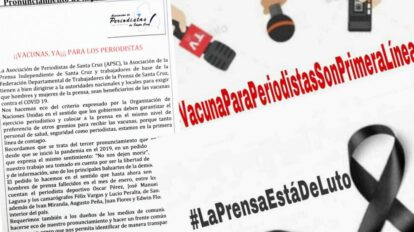Vacuna contra la Covid-19 y su impacto en periodistas