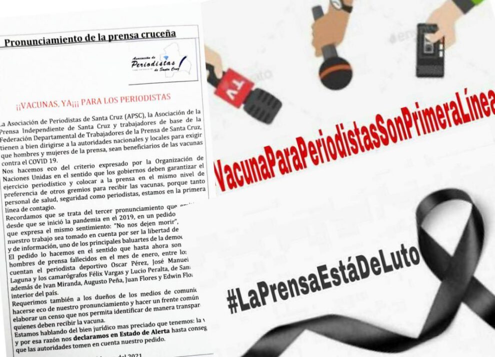 Vacuna contra la Covid-19 y su impacto en periodistas