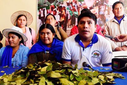 Cocaleros prohíben casas de campaña en Cochabamba