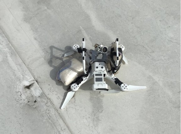 Dron lleno de metanfetaminas encontrado en la frontera entre México y EE. UU.