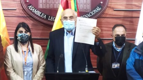 Cruz Chakana en la denuncia de Comunidad Ciudadana