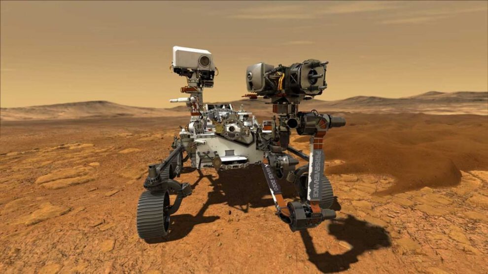 Rover Perseverance de la NASA en Marte