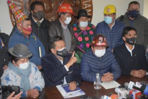 La COB pide ser parte de la reglamentación de la Ley de Emergencia Sanitaria