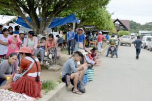 Candidata de PanBol en clandestinidad en el Trópico de Cochabamba