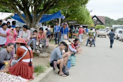 Candidata de PanBol en clandestinidad en el Trópico de Cochabamba