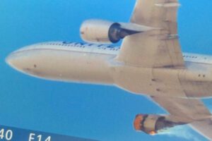 Boeing 777 falla de motor en pleno vuelo